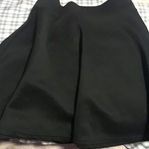 Black skirt